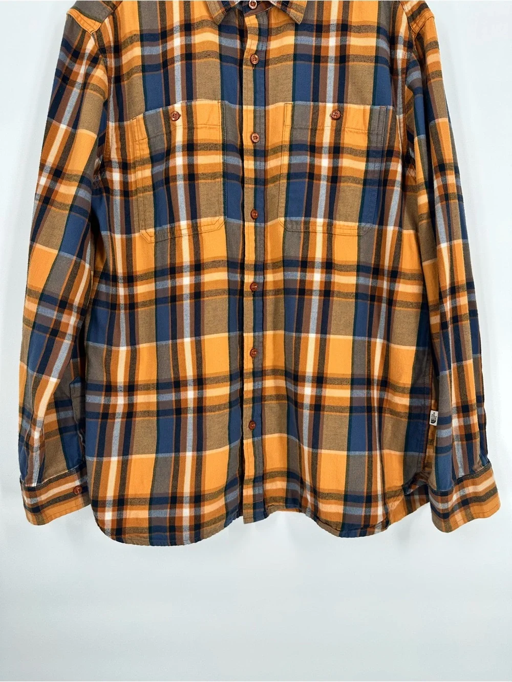 THE NORTH FACE Men Classic Plaid Arroyo Lightweight Flannel Button Down Shirt XL